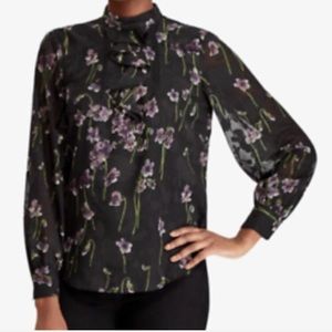 Lauren Ralph Lauren Ruffle Neck Blouse